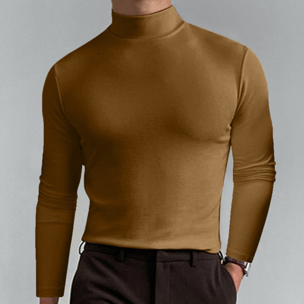 Pullover Herren mit Stehkragen - Slim Fit und moderner Schnitt - J&B - 8 - Jasminaboutique.com