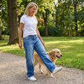 Jeans Damen mit weitem Bein und lockerer Passform - J&B - 6 - Jasminaboutique.com