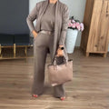 Damen Outfit mit Cardigan und weitem Hosen - J&B - 5 - Jasminaboutique.com