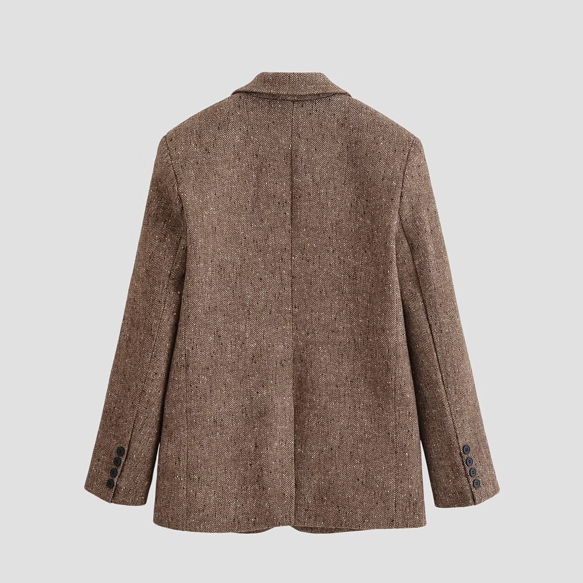 Damen Blazer mit klassischem Revers und Pattentaschen - J&B - 4 - Jasminaboutique.com