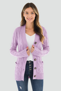 Damen Cardigan - Lässiger Schnitt mit Knopfleiste - J&B - 1 - Jasminaboutique.com
