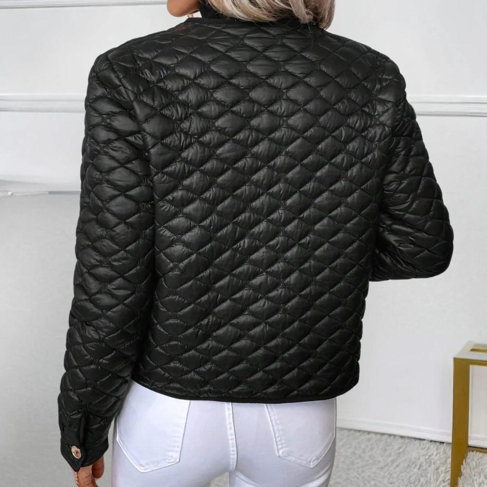 Damen Jacke - Eleganter Schnitt mit dekorativen Details - J&B - 2 - Jasminaboutique.com