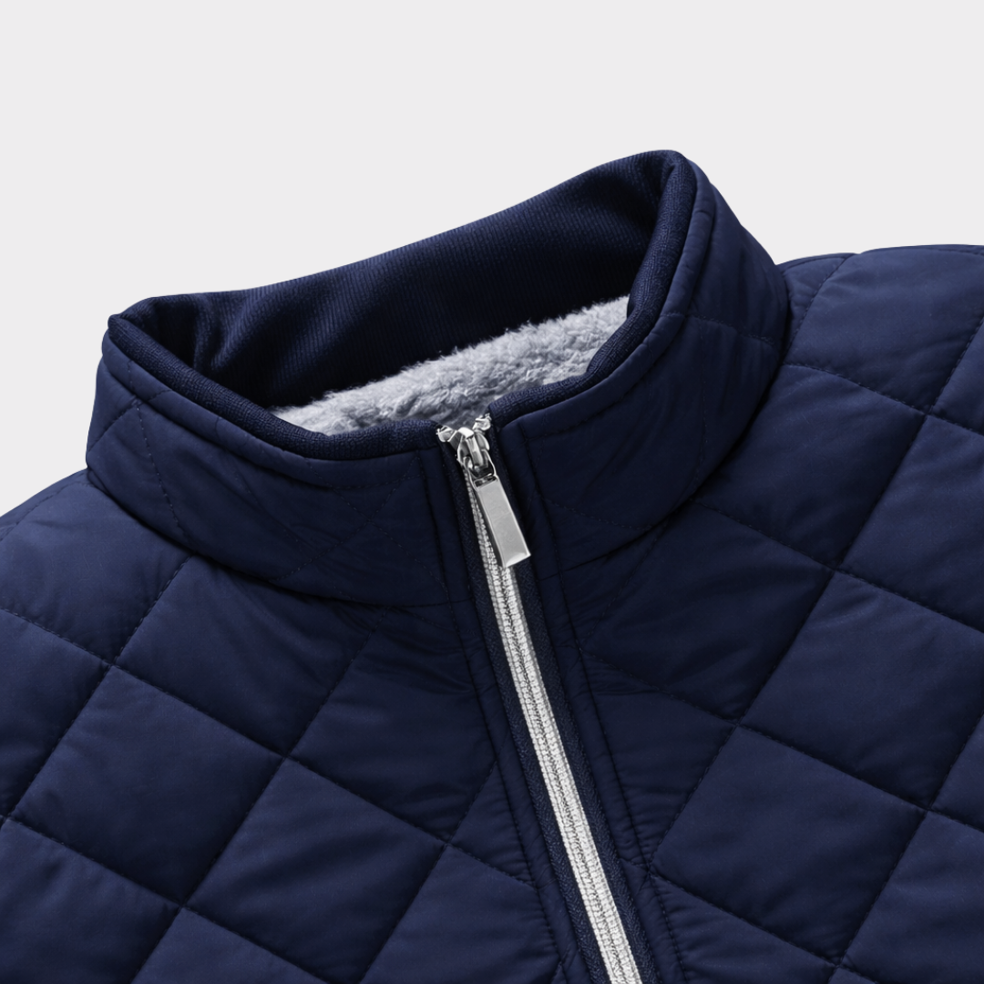 Steppjacke Herren mit modernem Schnitt und praktischen Taschen - J&B - 5 - Jasminaboutique.com