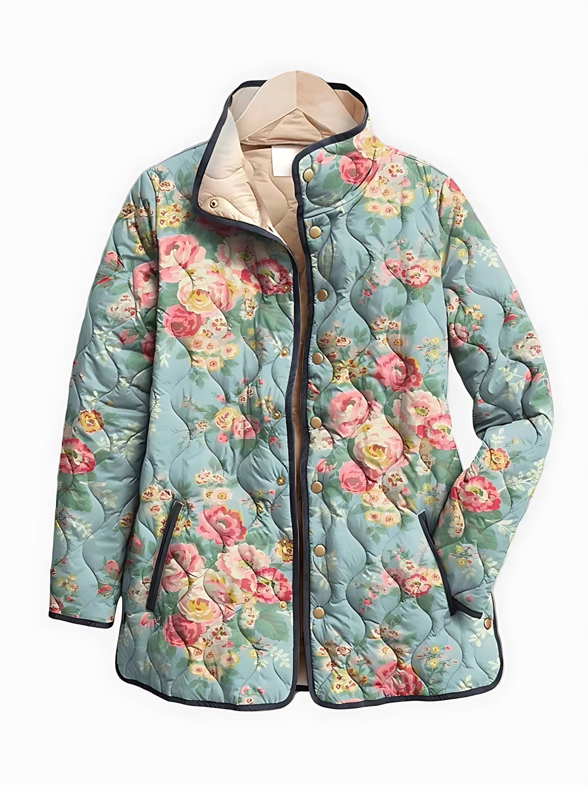 Damen Jacke - Leichter Schnitt mit praktischem Reißverschluss - J&B - 1 - Jasminaboutique.com