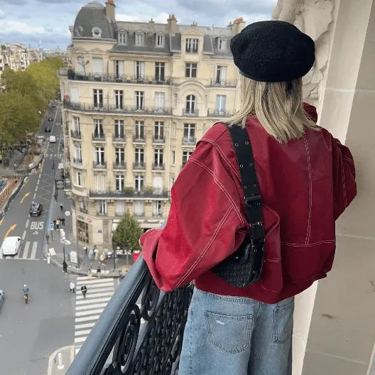 Damen Jacke mit Oversize-Schnitt und lässigem Design - J&B - 2 - Jasminaboutique.com