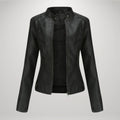 Damen Jacke mit tailliertem Schnitt und Stehkragen - J&B - 2 - Jasminaboutique.com