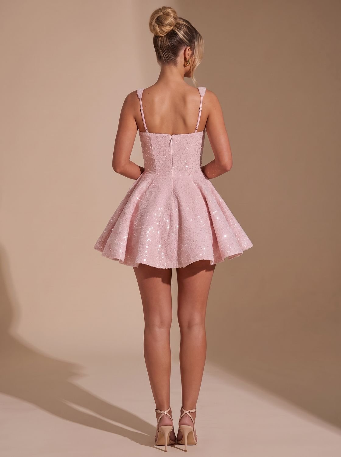 Kleid Damen mit weitem Schnitt und dekorativem Detail - J&B - 7 - Jasminaboutique.com
