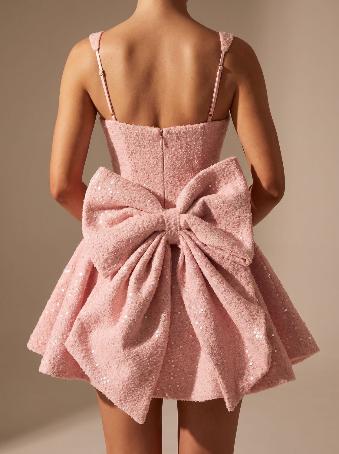 Kleid Damen mit weitem Schnitt und dekorativem Detail - J&B - 9 - Jasminaboutique.com