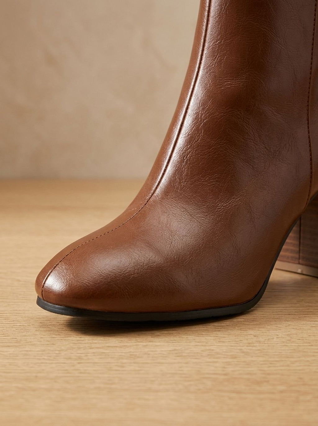 Stiefel Damen - Eleganter Schnitt mit Blockabsatz - J&B - 7 - Jasminaboutique.com