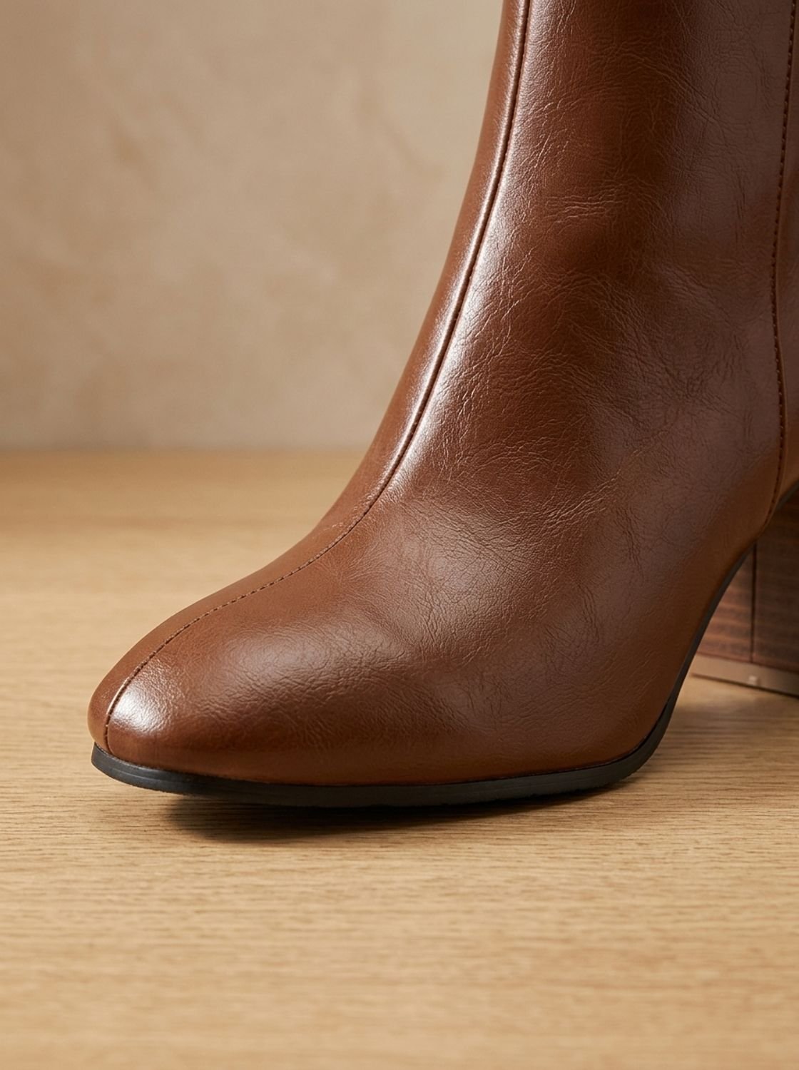 Stiefel Damen - Eleganter Schnitt mit Blockabsatz - J&B - 7 - Jasminaboutique.com