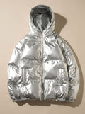 Jacke Damen - Lässiger Schnitt mit Stehkragen und Kapuze - J&B - 4 - Jasminaboutique.com