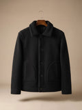 Jacke Herren mit Knopfleiste und klassischem Kragen - J&B - 2 - Jasminaboutique.com