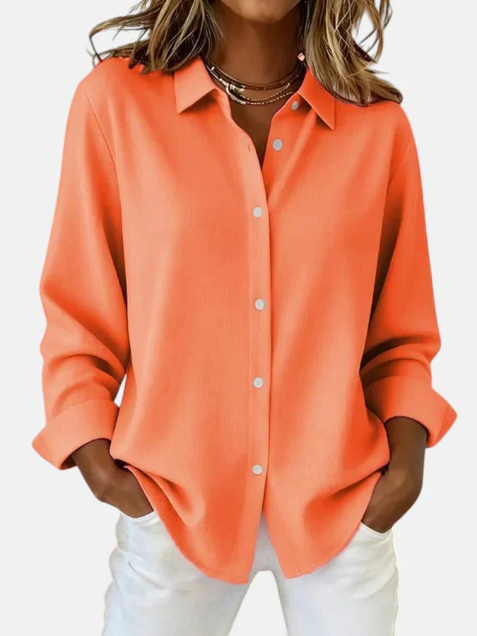 Bluse Damen mit klassischem Schnitt und lässiger Passform - J&B - 4 - Jasminaboutique.com