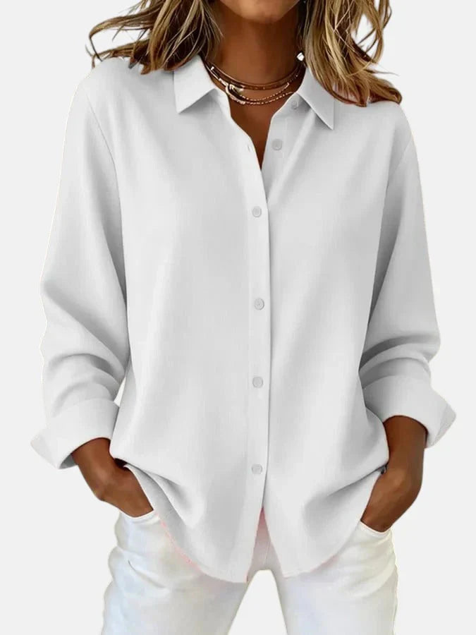 Bluse Damen mit klassischem Schnitt und lässiger Passform - J&B - 5 - Jasminaboutique.com
