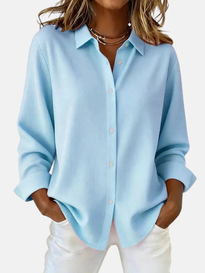 Bluse Damen mit klassischem Schnitt und lässiger Passform - J&B - 6 - Jasminaboutique.com