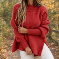 Pullover Damen mit strukturiertem Schnitt und lässiger Passform - J&B - 1 - Jasminaboutique.com