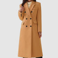Damen Mantel Doppelreihig mit tailliertem Schnitt und eleganten Details - 1 - Jasminaboutique.com