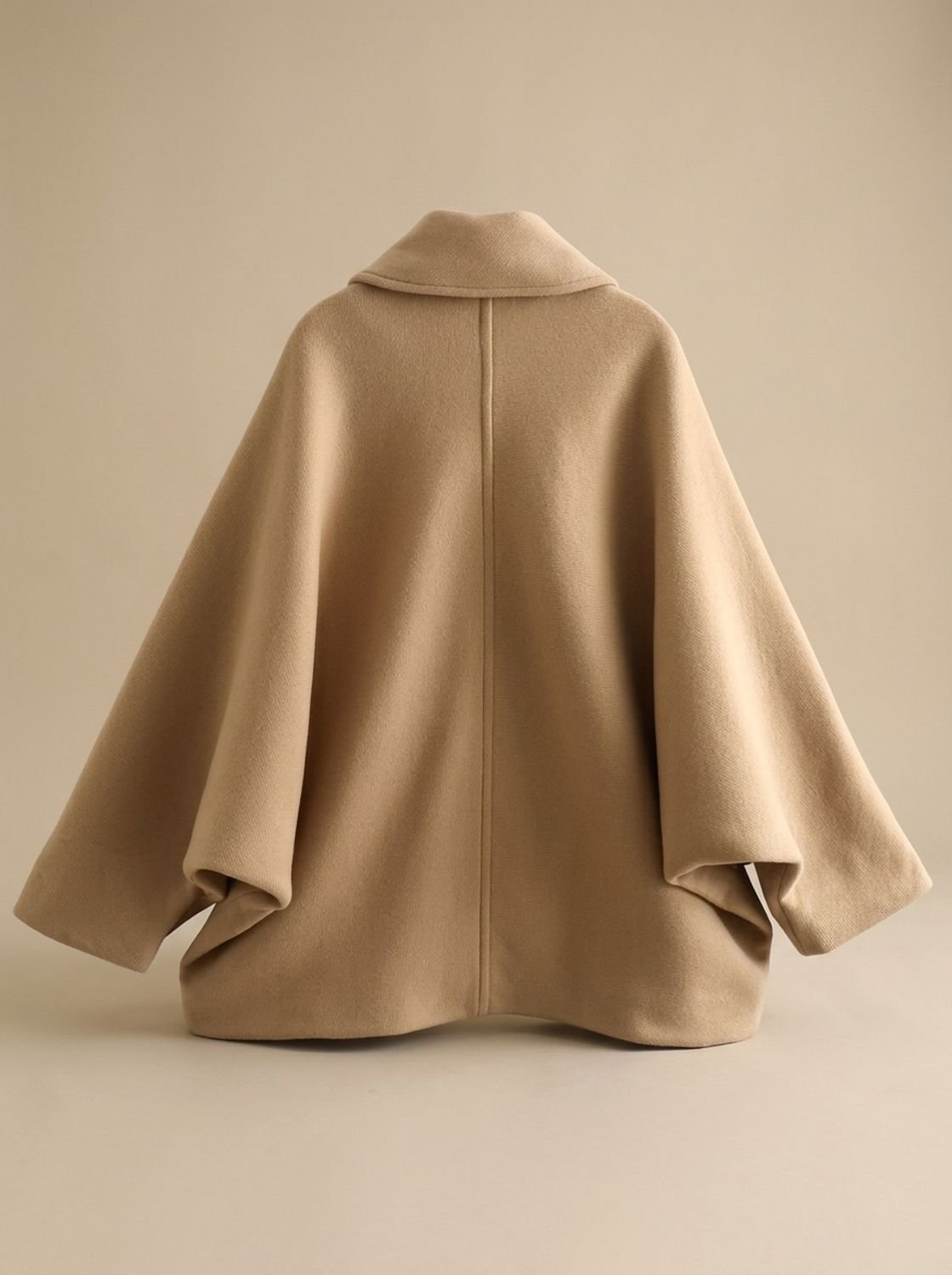 Damen Mantel mit oversized Schnitt und eleganter Knopfleiste - 18 - Jasminaboutique.com