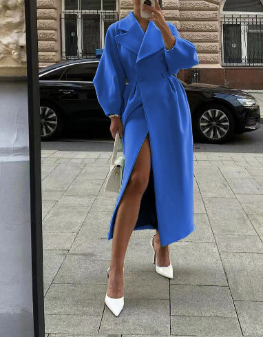 Trench Coat Damen mit elegantem Schnitt und markanten Details - 3 - Jasminaboutique.com