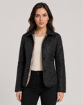 Damen Jacke mit klassischem Schnitt und elegantem Kragen - 2 - Jasminaboutique.com