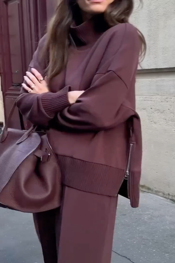 Outfit Damen mit lässigem Schnitt und bequemer Passform - 2 - Jasminaboutique.com