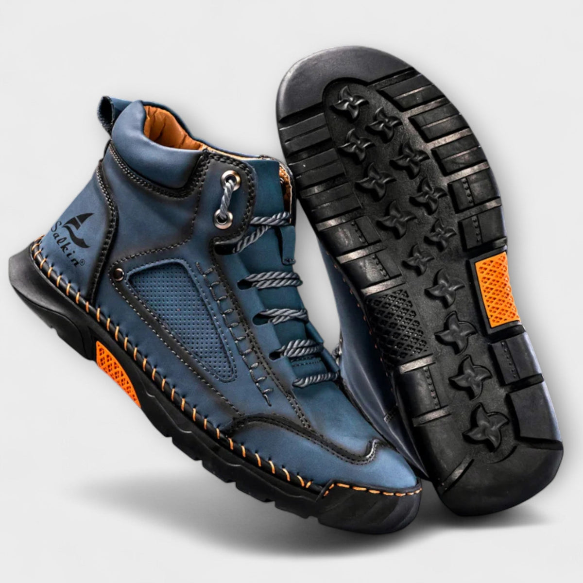 Herren Schuhe mit sportlichem Schnitt und atmungsaktiven Elementen - 1 - Jasminaboutique.com