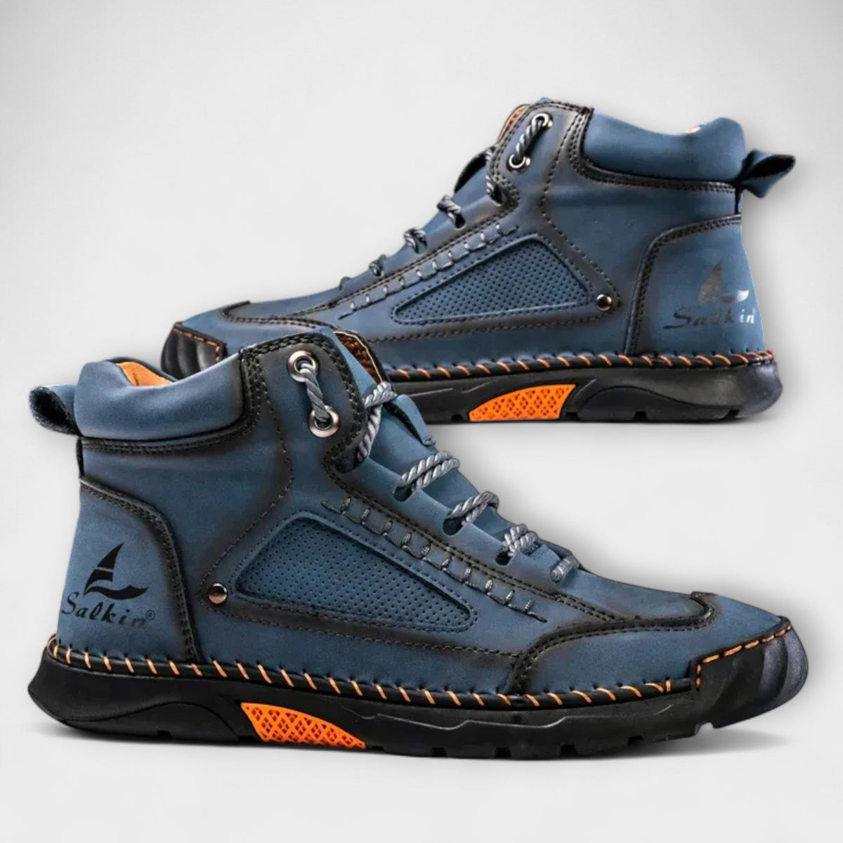 Herren Schuhe mit sportlichem Schnitt und atmungsaktiven Elementen - 2 - Jasminaboutique.com