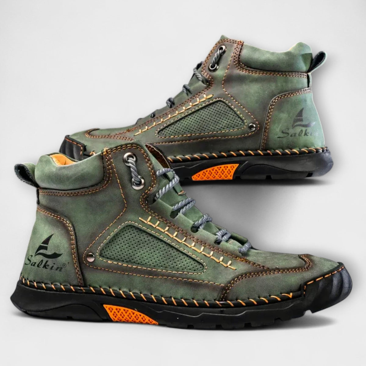Herren Schuhe mit sportlichem Schnitt und atmungsaktiven Elementen - 5 - Jasminaboutique.com