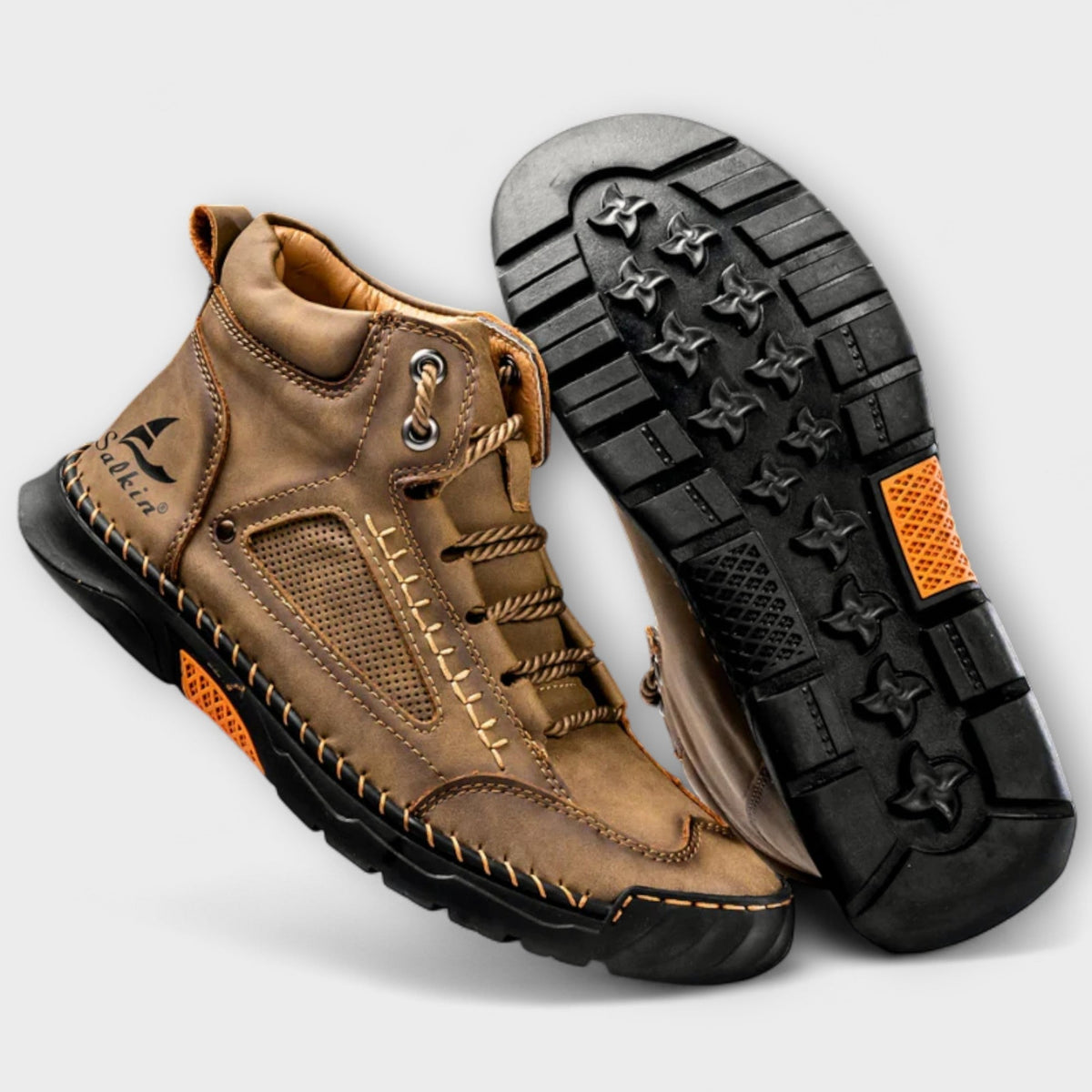 Herren Schuhe mit sportlichem Schnitt und atmungsaktiven Elementen - 7 - Jasminaboutique.com