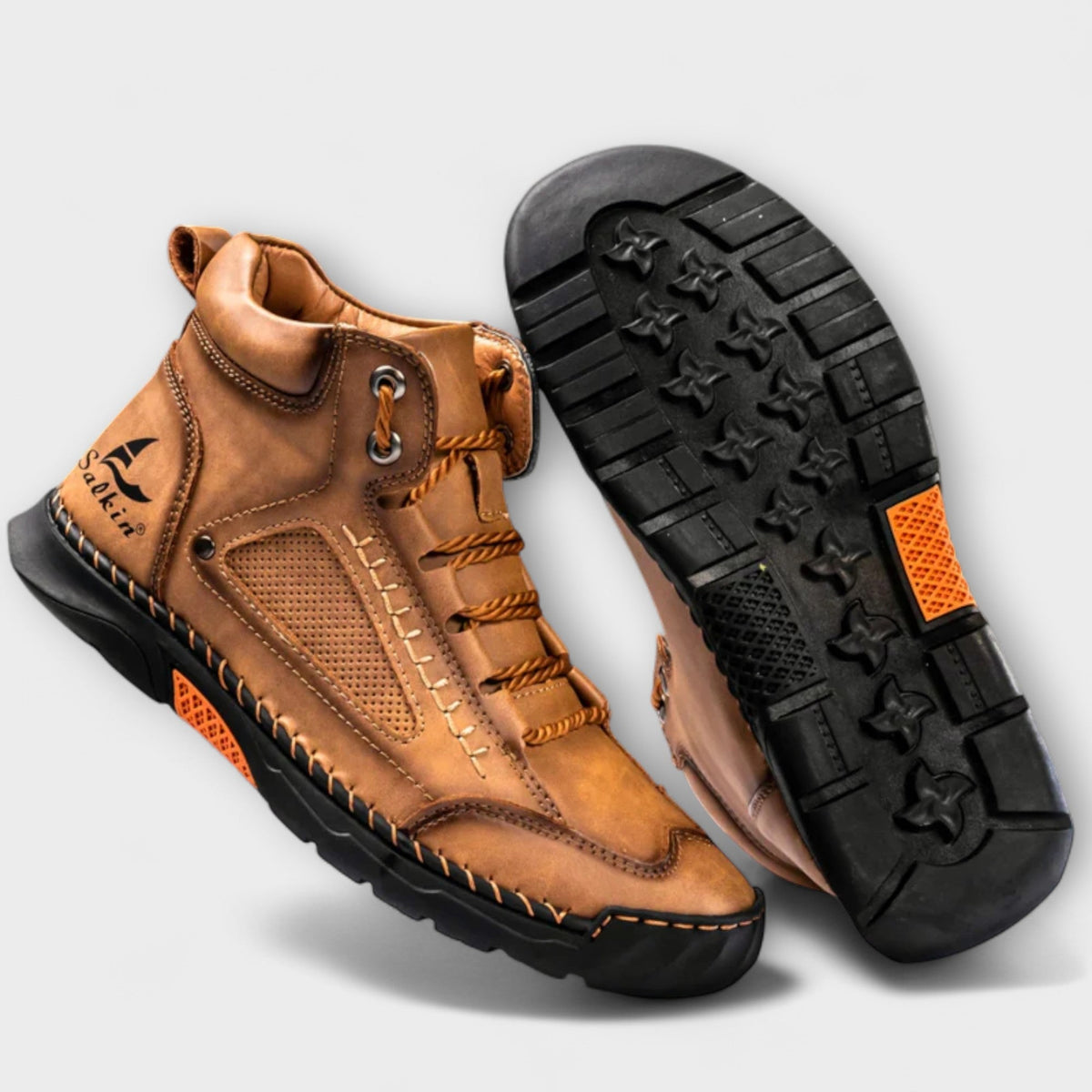 Herren Schuhe mit sportlichem Schnitt und atmungsaktiven Elementen - 10 - Jasminaboutique.com