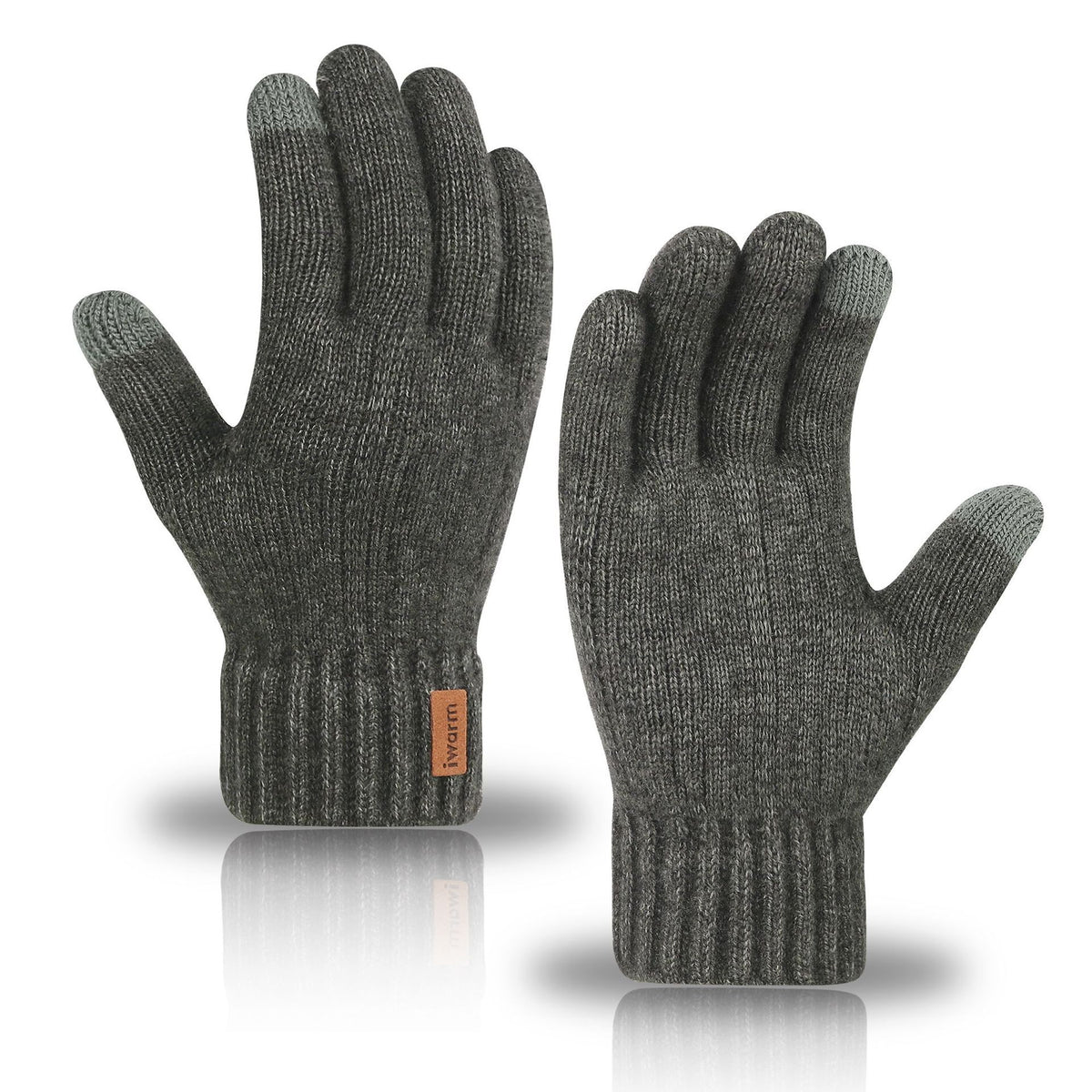 Halbfingerhandschuhe Damen mit Touchscreen-Funktion und warmem Design - 9 - Jasminaboutique.com