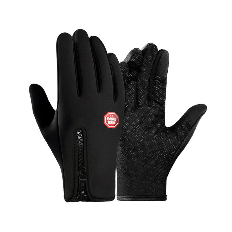 Fingerhandschuhe Damen mit Touchscreen-Funktion und rutschfester Handfläche - 2 - Jasminaboutique.com