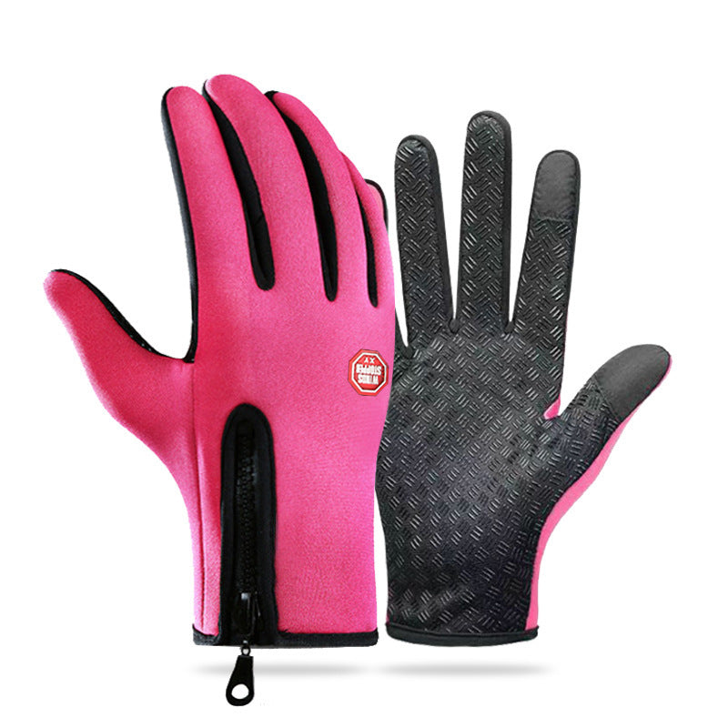 Fingerhandschuhe Damen mit Touchscreen-Funktion und rutschfester Handfläche - 5 - Jasminaboutique.com