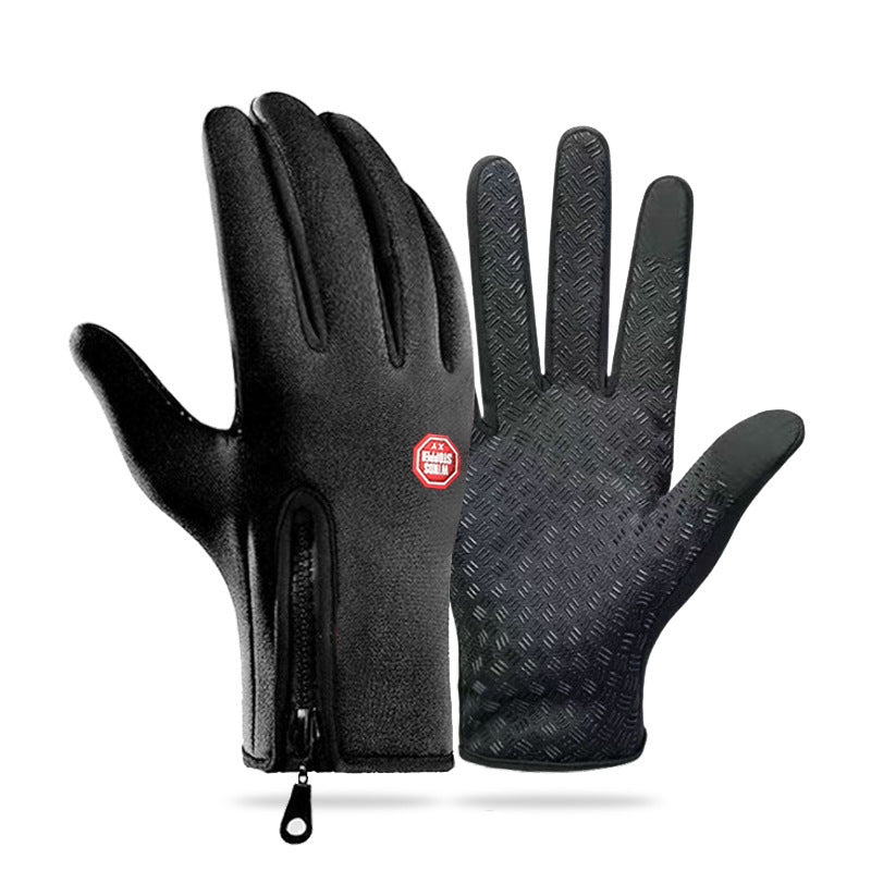 Fingerhandschuhe Damen mit Touchscreen-Funktion und rutschfester Handfläche - 7 - Jasminaboutique.com