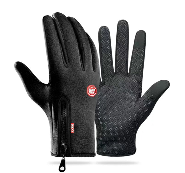 Fingerhandschuhe Damen mit Touchscreen-Funktion und rutschfester Handfläche - 8 - Jasminaboutique.com