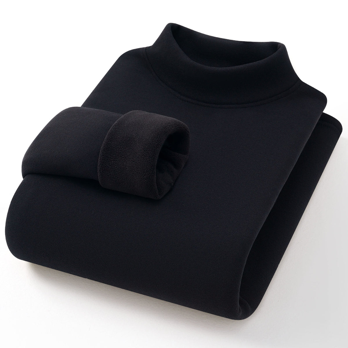 Langarm Pullover Damen mit Stehkragen und figurbetontem Schnitt - 2 - Jasminaboutique.com