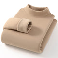 Langarm Pullover Damen mit Stehkragen und figurbetontem Schnitt - 4 - Jasminaboutique.com