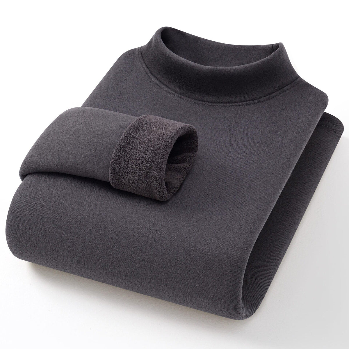 Langarm Pullover Damen mit Stehkragen und figurbetontem Schnitt - 7 - Jasminaboutique.com