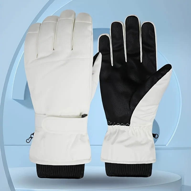 Winterhandschuhe Damen mit Windschutz und warmem Innenfutter - 2 - Jasminaboutique.com