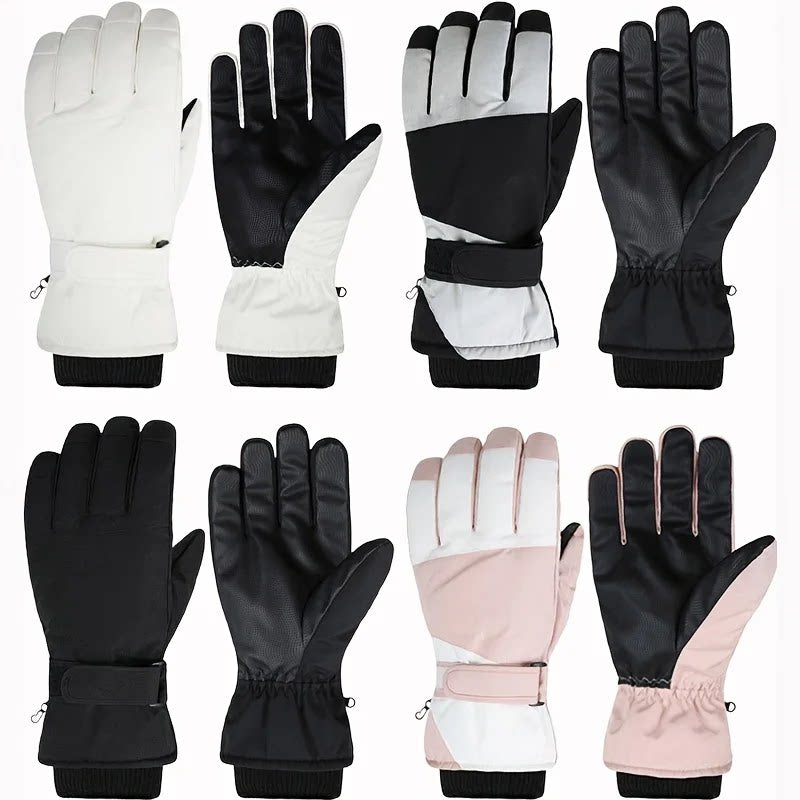 Winterhandschuhe Damen mit Windschutz und warmem Innenfutter - 4 - Jasminaboutique.com