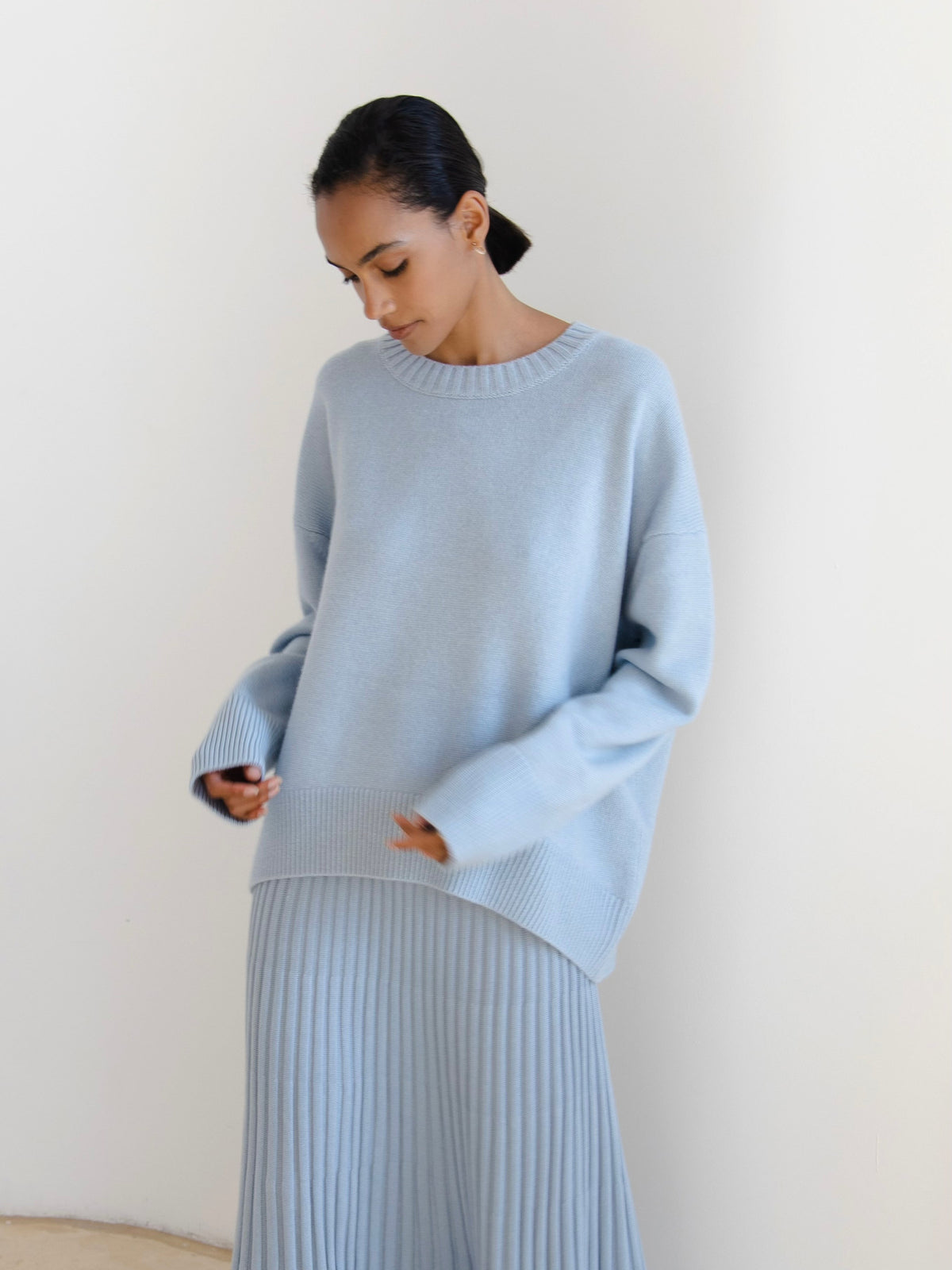 Pullover Damen mit Rundhalsausschnitt - 7 - Jasminaboutique.com