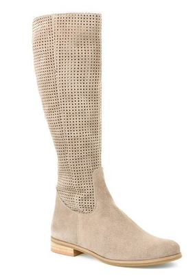 Stiefel Damen mit Rundkopf und perforiertem Design - 5 - Jasminaboutique.com
