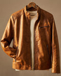 Herren Jacke Damen mit Steppdetails und Frontreißverschluss - 1 - Jasminaboutique.com