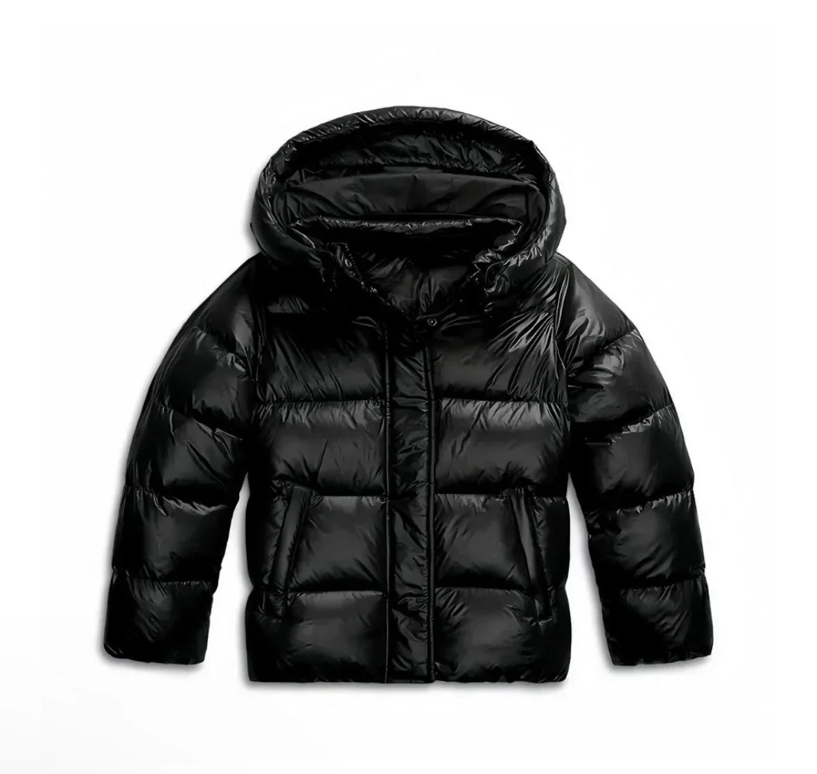 Damen Winterjacke mit Kapuze und sportlichem Schnitt - 8 - Jasminaboutique.com