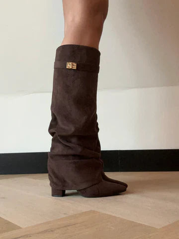 Stiefel Damen mit Absatz und elegantem Design - 6 - Jasminaboutique.com