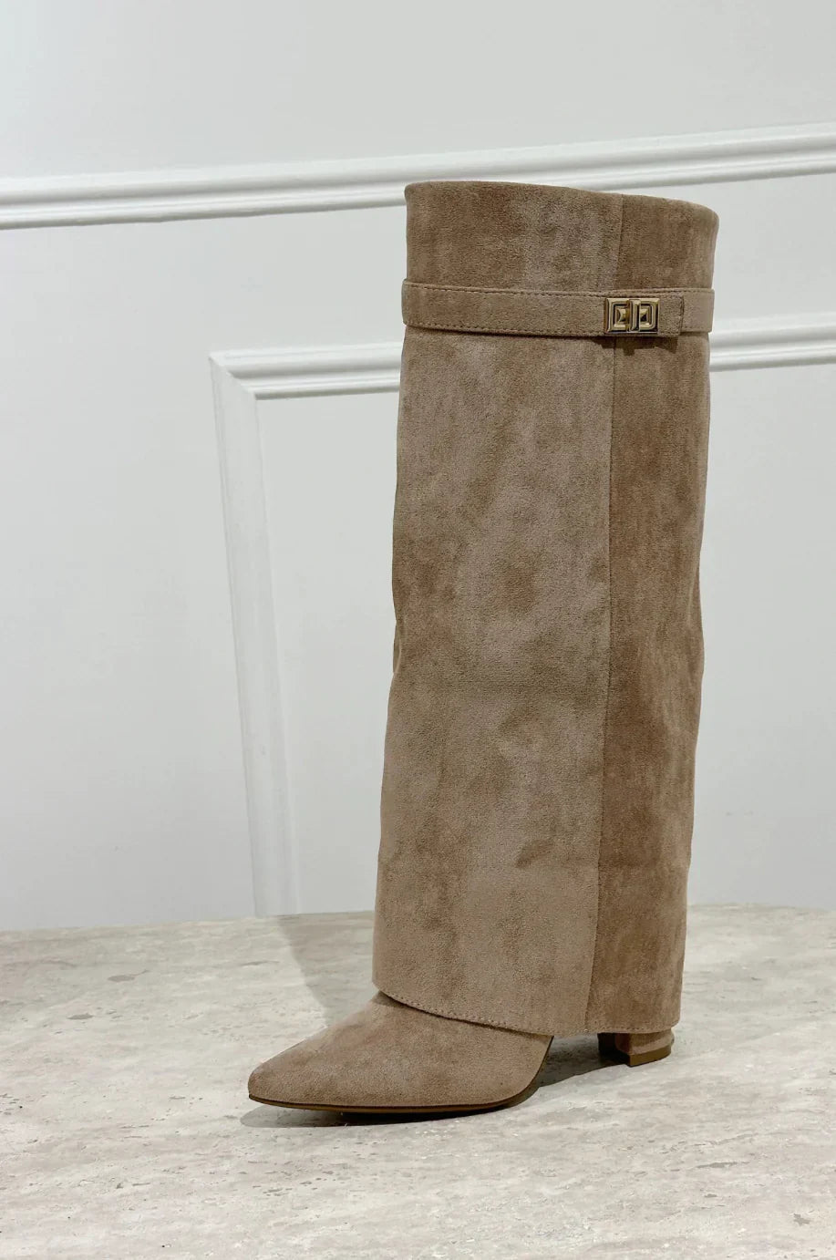 Stiefel Damen mit Absatz und elegantem Design - 10 - Jasminaboutique.com
