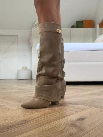 Stiefel Damen mit Absatz und elegantem Design - 12 - Jasminaboutique.com