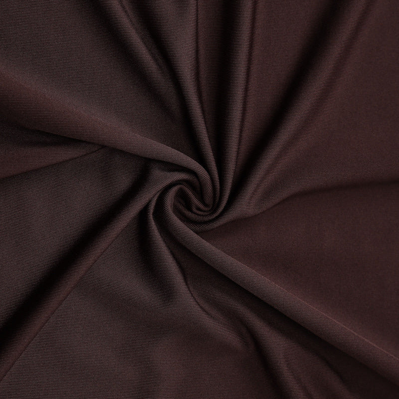 Maxikleid Damen mit asymmetrischem Cape und geraffter Taille - 9 - Jasminaboutique.com
