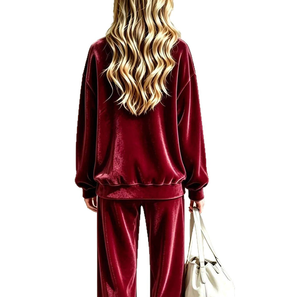 Hose-Set Damen mit weitem Schnitt und lässigem Look - 5 - Jasminaboutique.com