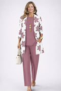 Zwei-Teile Set Damen mit langer Jacke und weitem Hosen - 11 - Jasminaboutique.com